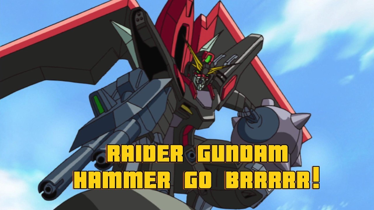 MECH ANALYSIS RAIDER GUNDAM