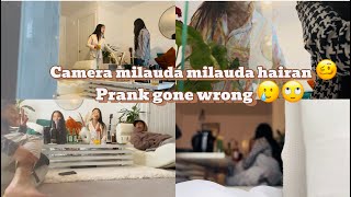 Vai ra buda lai prank garne vako 😏prank gone wrong 😑 camera milauda milauda hairan 😆