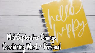 Combining Work + Personal Planners | Happy Planner Frankenplanning | Using Big and Classic Together