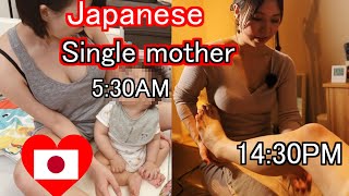 A Day in the Life of Japanese Single Mother🥰あいうえお