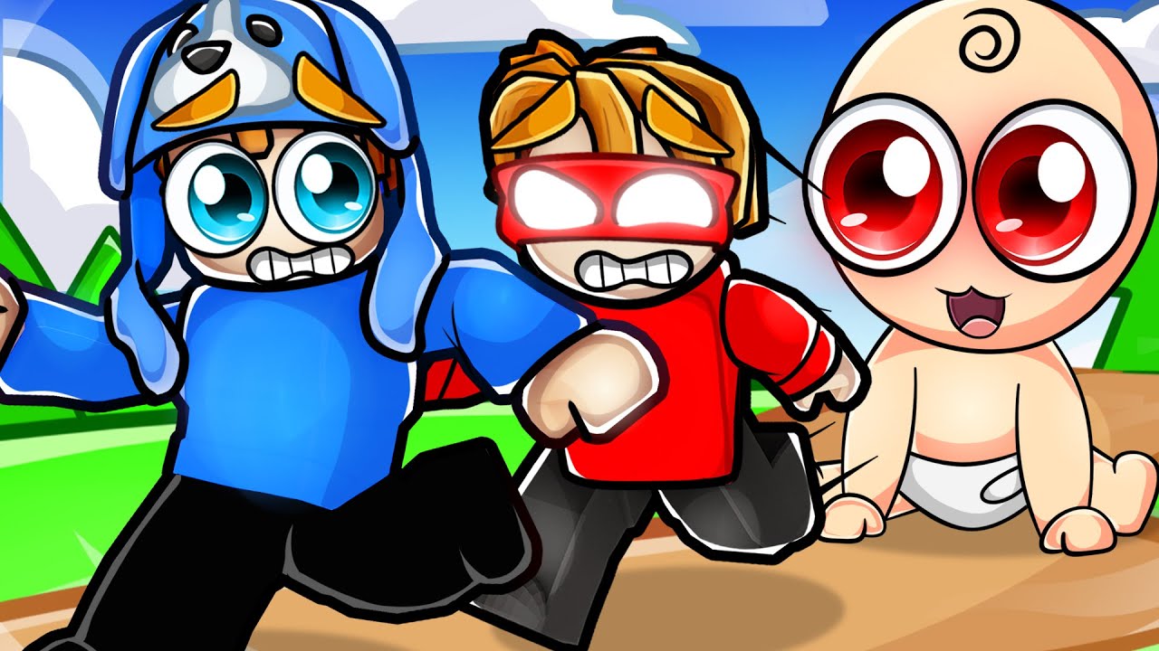Escaping EVIL BABY HOSPITAL PRISON OBBY in Roblox!