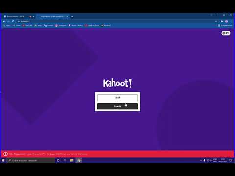 o dia em que eu acertei o pin do kahoot.n to acreditandooooooooooo