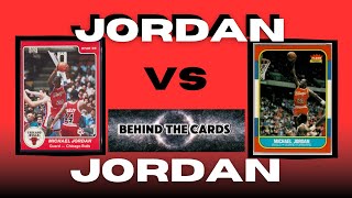 84 Star Jordan rc vs 86 Fleer Jordan