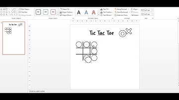 How to create tic tac toe game printable (6x9 inches) for KDP with powerpoint