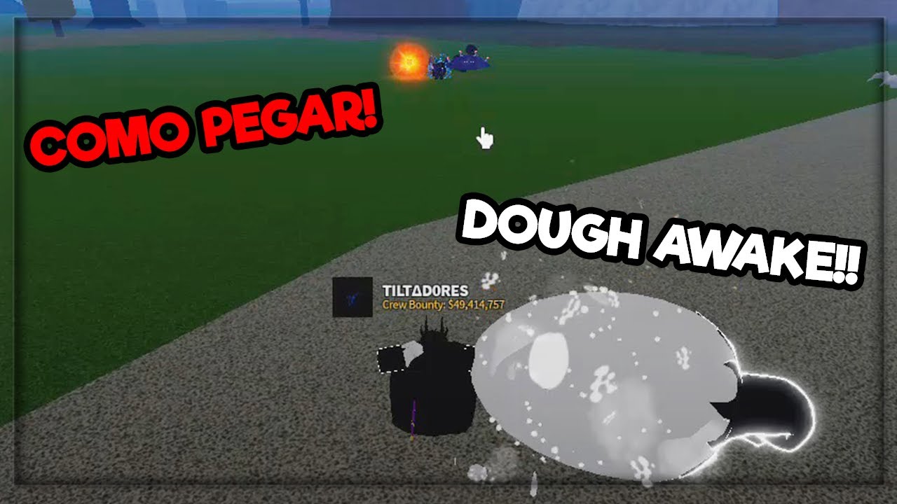 COMO PEGAR A DOUGH NO SEA 1 #bloxfruits