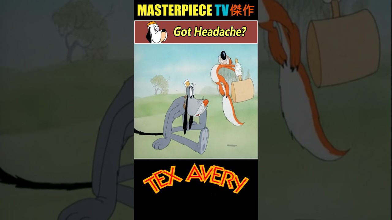 Aspirin & Headache from Screwy Squirrel! 🐿️ | Happy-Go-Nutty (1944) [Tex Avery] ᴴᴰ