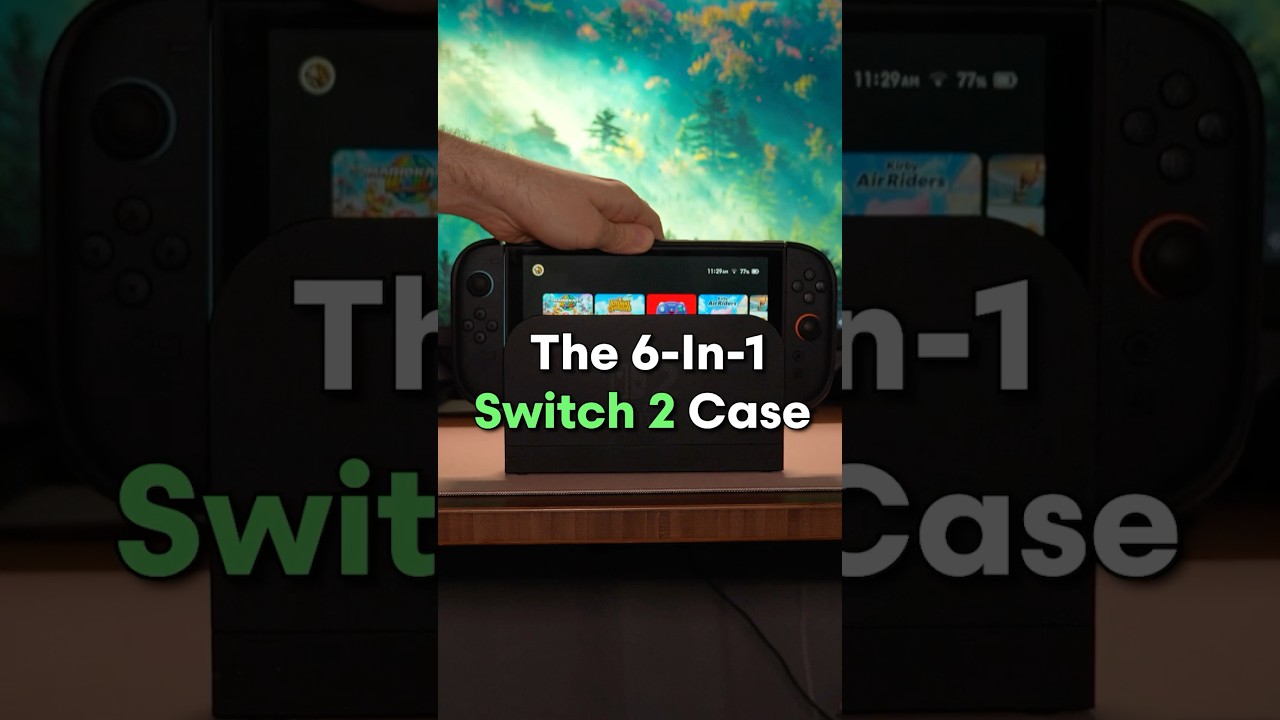 Возможно, это единственный чехол для Switch 2, который мне когда-либо понадобится. Ссылка в профи...