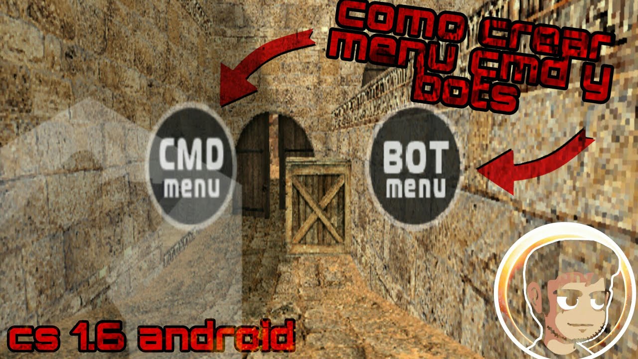 como crear los menu de bots y CMD | cs 1.6 android