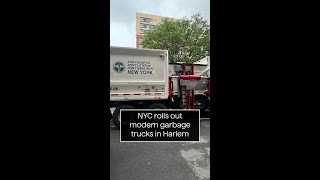 NYC rolls out modern garbage trucks in Harlem, latest step towards containerizing trash
