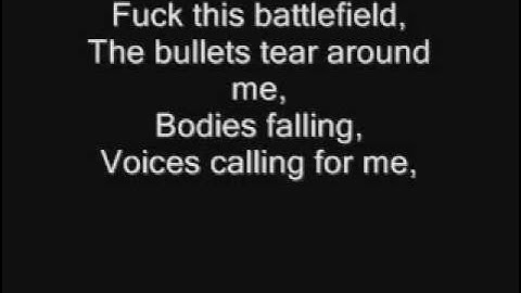 Bullet For My Valentine - Scream Aim Fire Lyrics in video