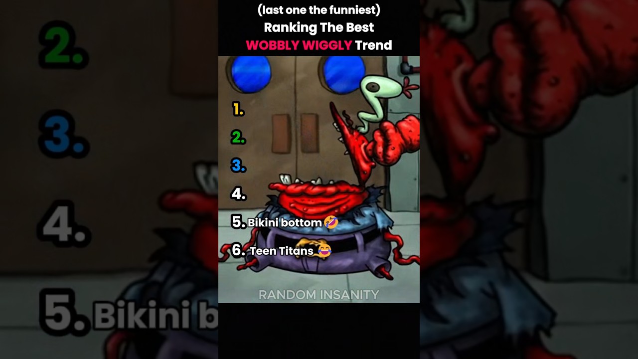Ranking The Best WOBBLY WIGGLY trend 