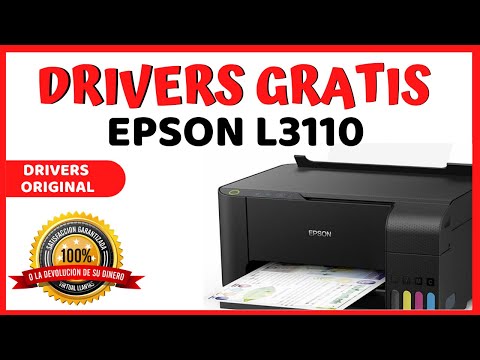 ✓ Instalar Drivers IMPRESORA EPSON L3110 🔴 Epson l3110 driver installation  🔎 INSTALAR Epson SIN DVD - YouTube