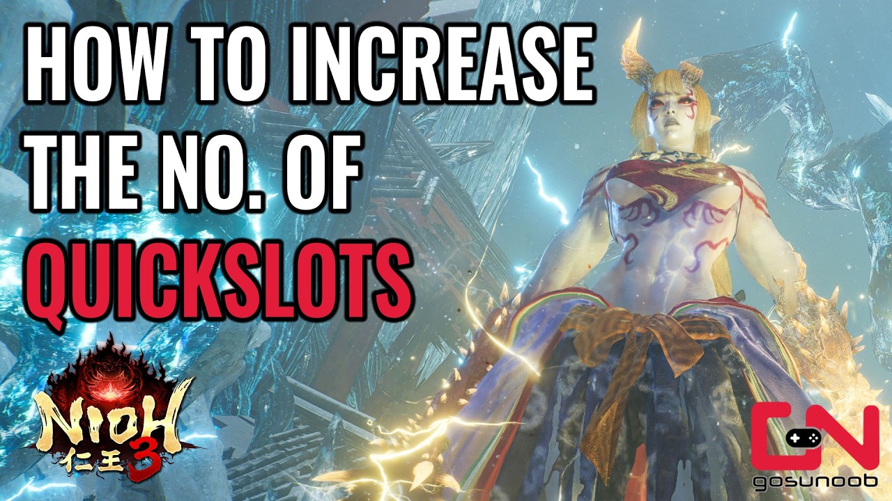 How To Get More Than 8 Quickslots in Nioh 3 - Usable Items Tips & Tricks