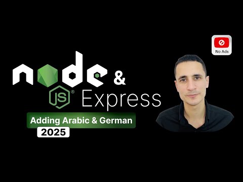 Adding Localization to Node JS App | Node.js Full Course 2025
