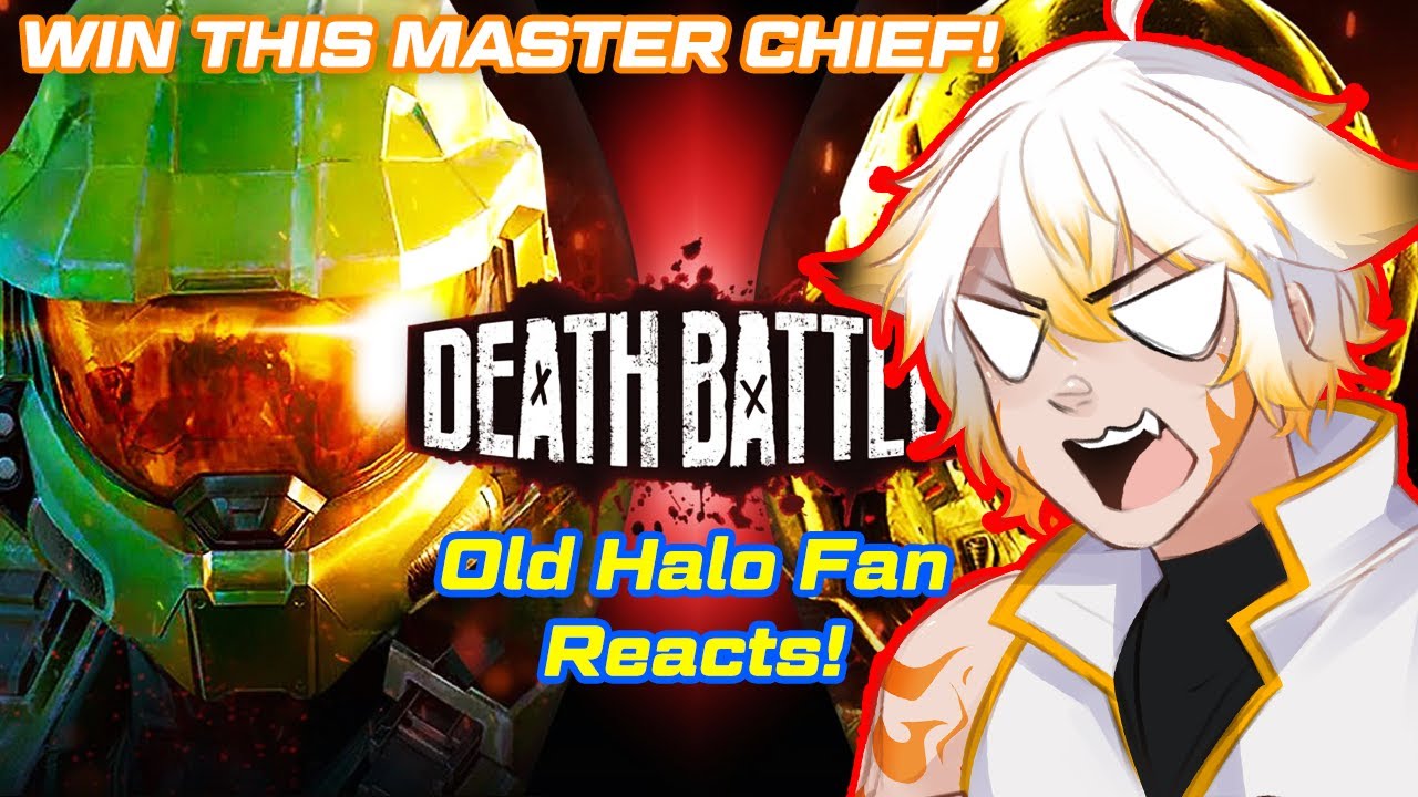 Реакция Шинки Пайра на битву Мастера Чифа против Палача Рока (Halo VS Doom) | СМЕРТЕЛЬНАЯ БИТВА!