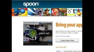 spoon.net (Application Virtualization) screenshot 2