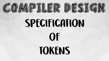 Specification Of Tokens --CD