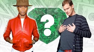 WHO’S RICHER? - Pharrell Williams or Daniel Tosh? - Net Worth Revealed!
