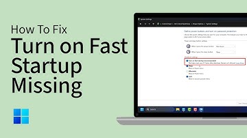 Turn On Fast Startup Missing on Windows 10/11 | How To Fix 