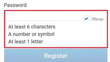 eBay Password Add Problem || At Least 6 character A Number of symbol at least 1 Number Problem Solve