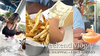 VLOG: MY FIRST TIME AT EARLS KITCHEN AND BAR + CHRISTMAS SHOPPING + STRESSED OUT RANT + MORE