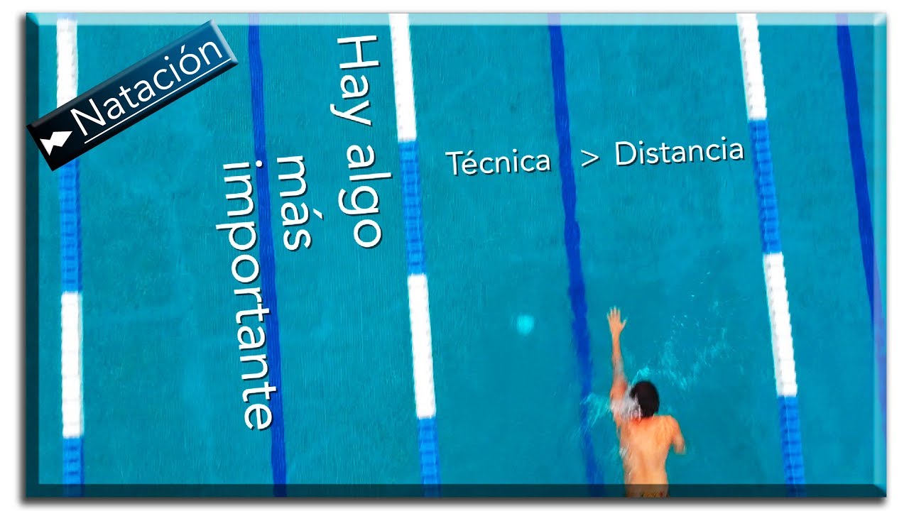 El entrenamiento te puede estar haciendo mas lento... natacion para bebes