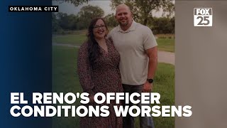 El Reno officer s condition worsens after being hit by alleged drunk driver