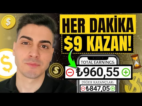 60 SANİYELİK REKLAM İZLE $9 PARA KAZAN! 💰 (ÖDEME KANITLI) - İnternetten Para Kazanma Yolları 2023