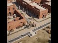aerial view of ancient Indian city Harappa #history #india
