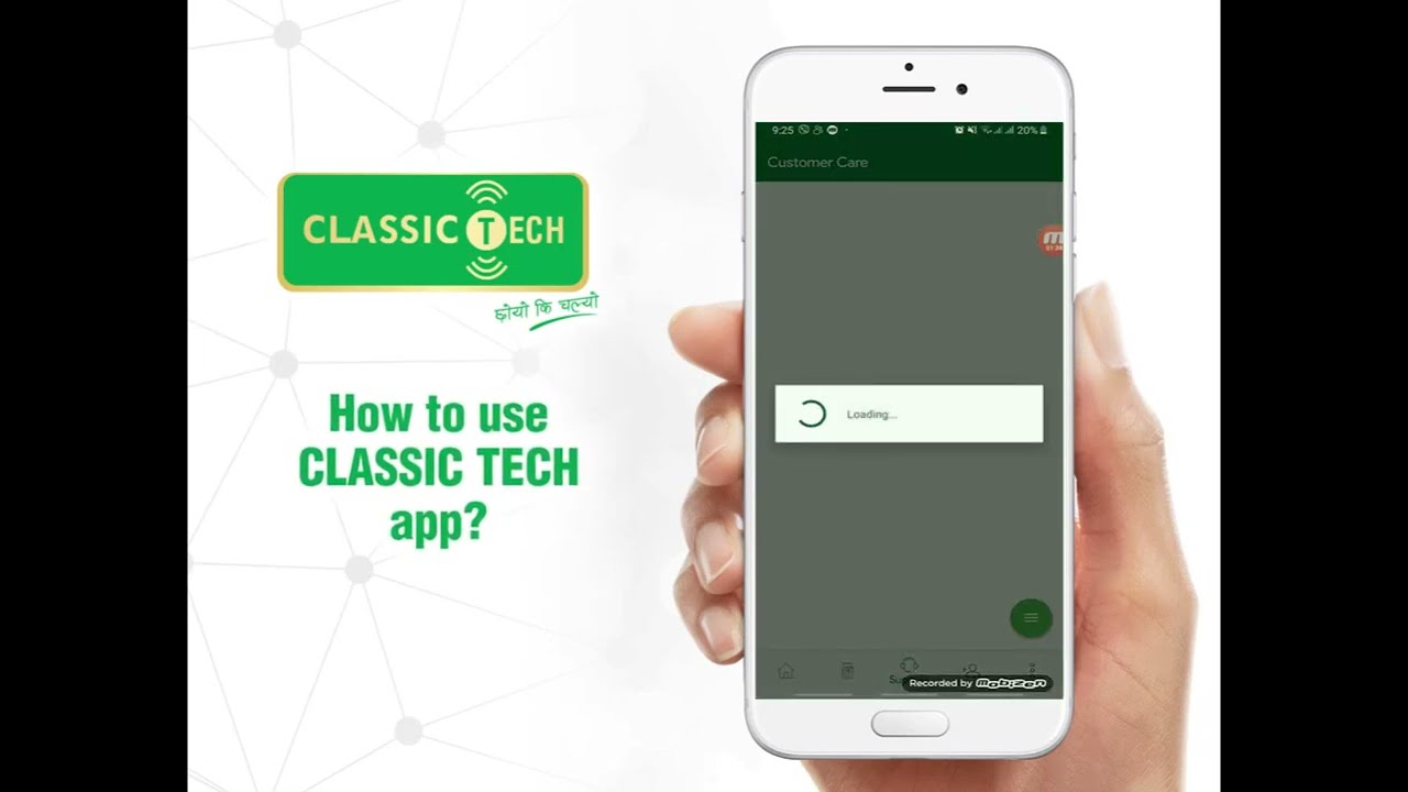 How to use Classic Tech App