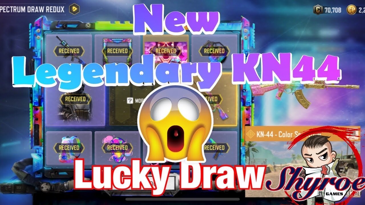 COD Mobile: NEW Legendary KN-44 Full Lucky Draw
