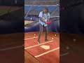 CRICKETERS COMES TO BASEBALL⚾👀😮 WOW😮👀(CHRIS GAYLE) #baseballplayer #hitting #hittingmechanics #like