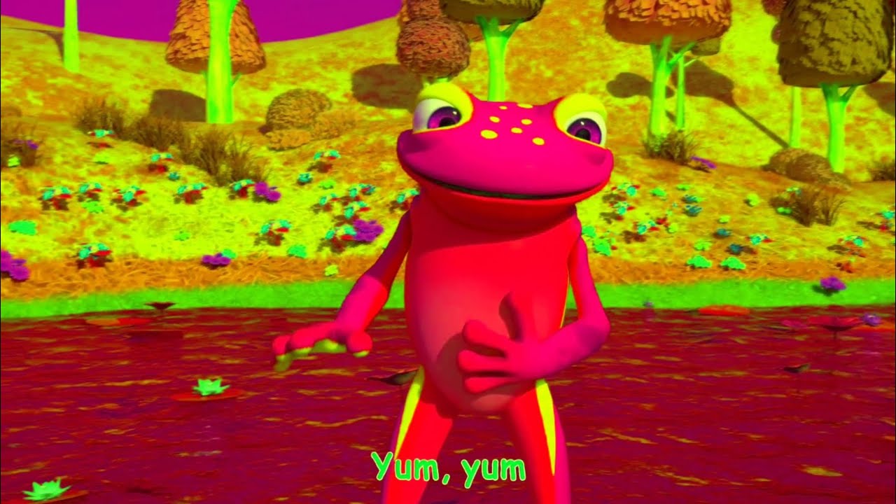 [sparta remix] frog eating some delicious bugs in sparta pitch sponsored by previews 2 effects