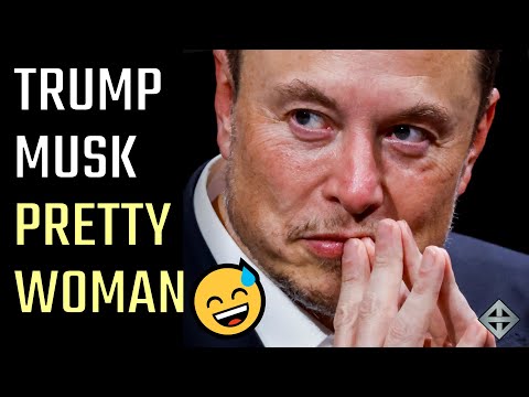 Pretty Woman: Billionaire President Elon Musk shows off his new girl Donald Trump to Sean Hannity!