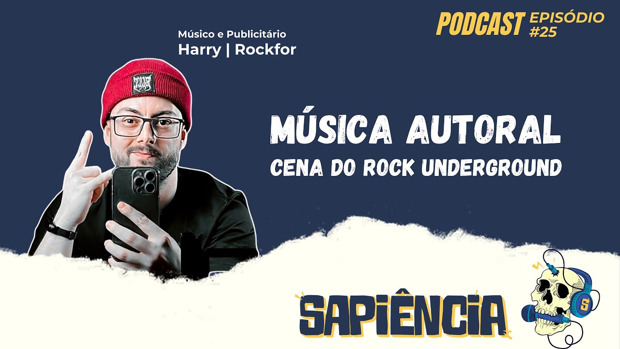Rock Autoral e Cena Underground: o que rola por trás das bandas independentes — com Harry (Rockfor)