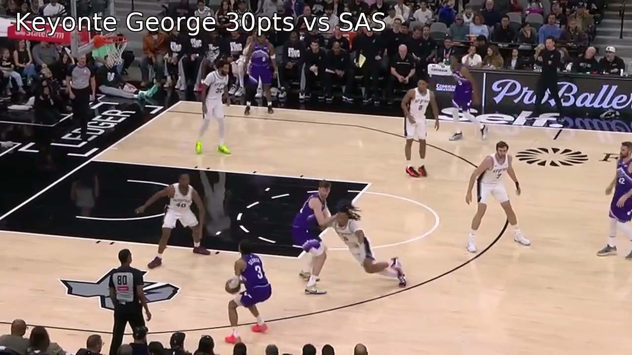 Keyonte George HIGHLIGHTS 30pts vs SAS - January 20, 2026