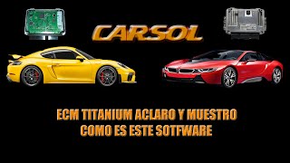 ECM TITANIUM ACLARO Y MUESTRO COMO ES ESTE SOTFWARE