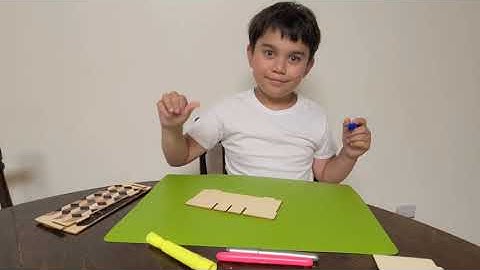 Rory learns the art of Mosaics to create your own wooden desk organizer by Doodle Crate KiwiCo.