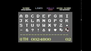 Game Over-music from 1942 on Commodore 64