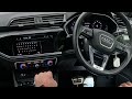 How to set the Sat Nav system and Apple Carplay system in a 2020 Audi Q3