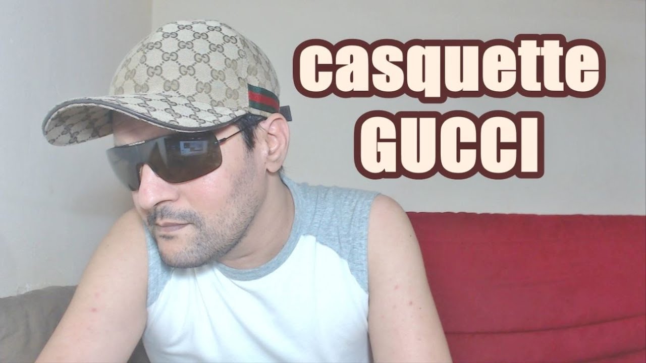 casquette gucci beige