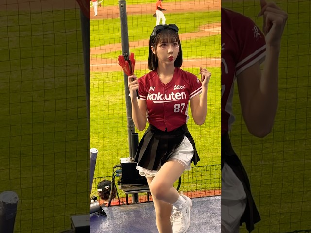 短髮可愛彭彭～球員安打慶祝舞🎉