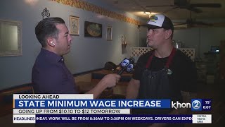 Restaurants react to State's Minimum Wage Increase Pt.1