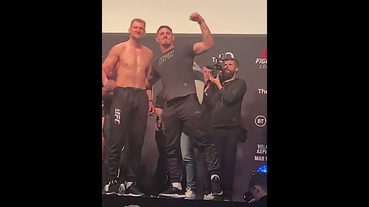 Volkov and Aspinall faceoff before #UFCLondon 👀 | #shorts