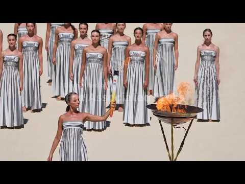 Flame is lit in Greece for Africa's first-ever Olympic event
