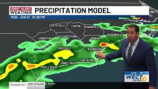 Your First Alert Forecast from Mon. afternoon, June 1, 2026
