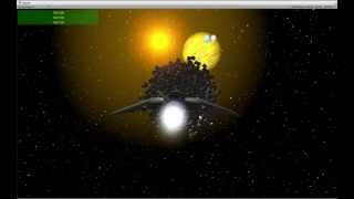 Famous Unity Space ship, developing ! n°03 (earth, moon and asteroid field) Profile