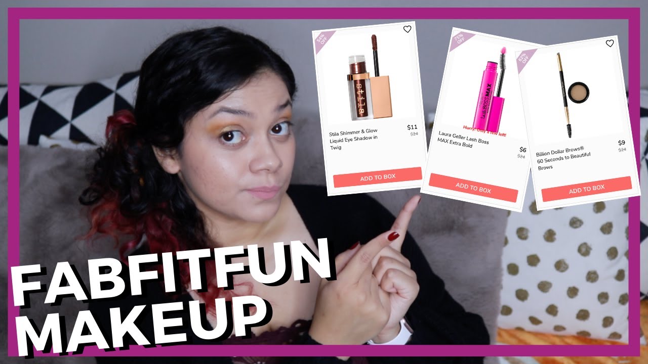 FabFitFun Winter Add On Sale Research - Makeup