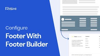 How To Configure Footer With Footer Builder in Rishi Theme