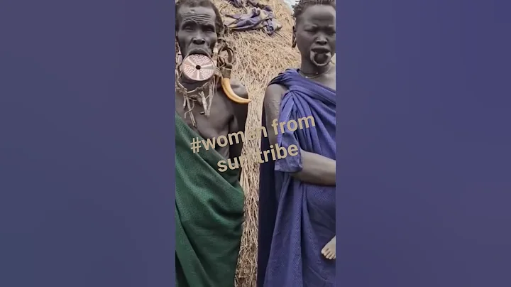 women's from suri tribe #lipplate #traditional #shortvideo #fypシ゚viral